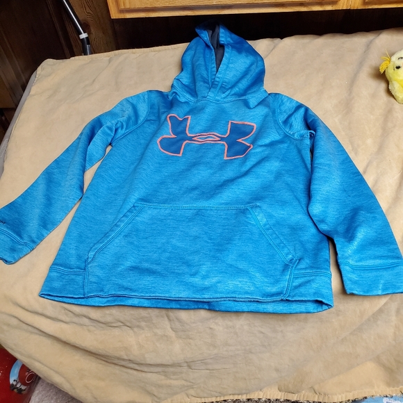 Size 10 12  Big Boys Under Armour sweatshirt - Picture 2 of 4